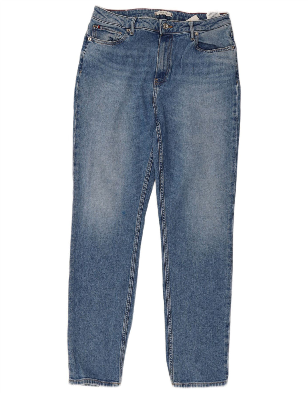 Tommy Hilfiger Herren Slim Jeans W31 L30 Blaue Baumwolle