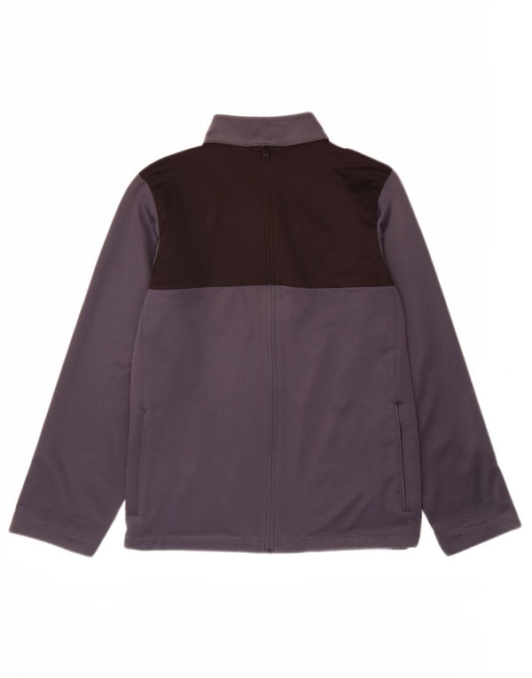 Umbro Jungen-Trainingsanzug-Top-Jacke, 11–12 Jahre, graues Polyester