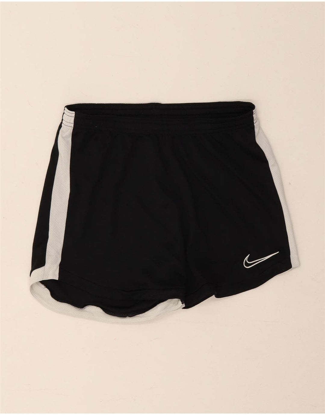 Nike Herren-Sportshorts, Größe S, Schwarz, Farbblock