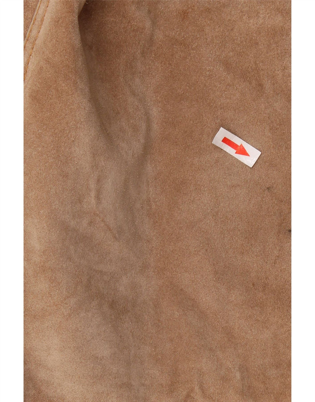 Vintage Damen 3-Knopf-Wildleder-Blazerjacke UK 12 Mittelbraun