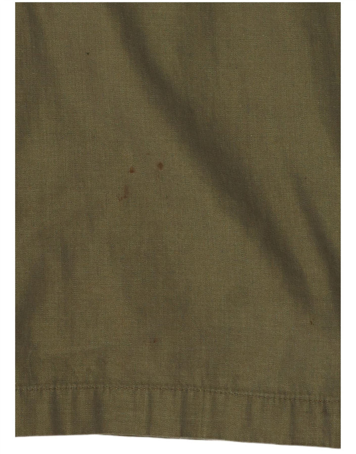 Vintage Herren Kapuzenmantel UK 42 XL Khaki
