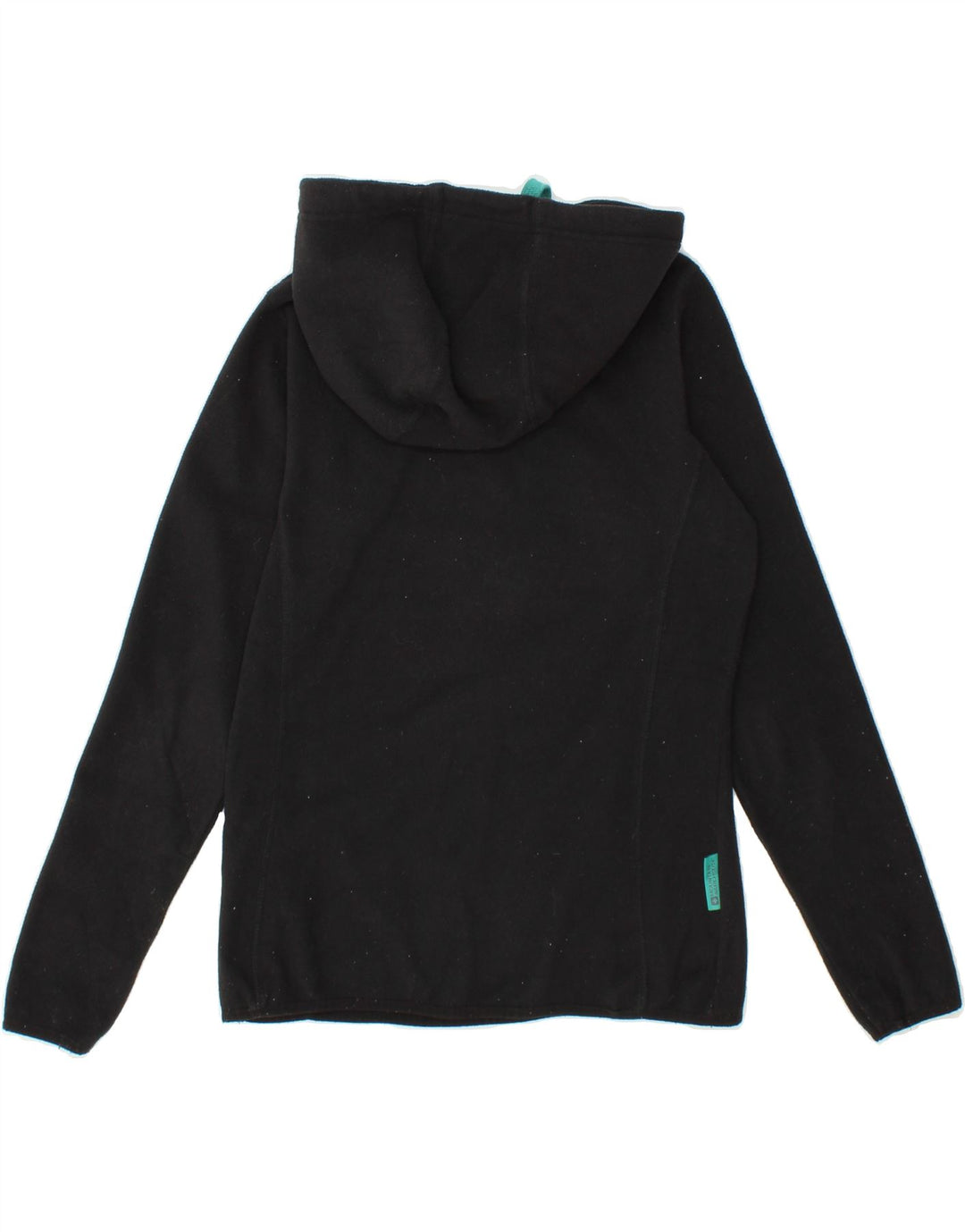 MOUNTAIN WAREHOUSE Womens Hooded Fleece Jumper UK 10 Small Black Polyester Vintage Mountain Warehouse and Second-Hand Mountain Warehouse from Messina Hembry 