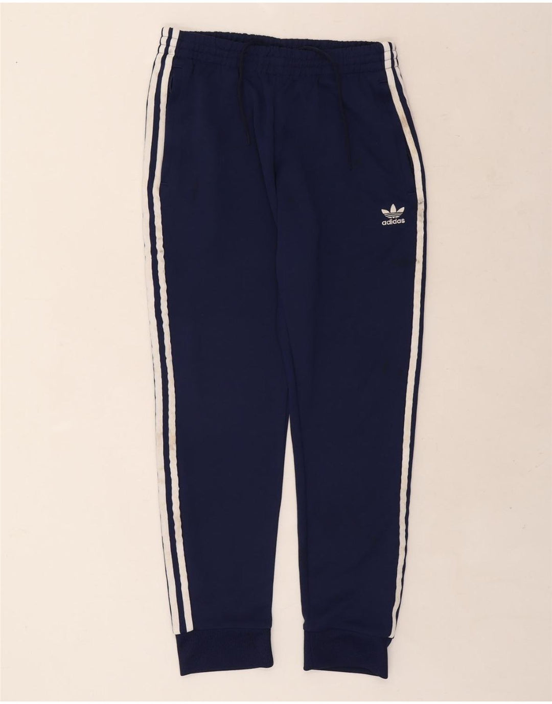ADIDAS Herren-Trainingshose, Jogginghose, mittelblau, Polyester