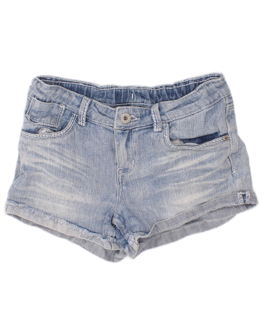 Levi's Mädchen-Jeansshorts, 13–14 Jahre, W22, blaues Rayon