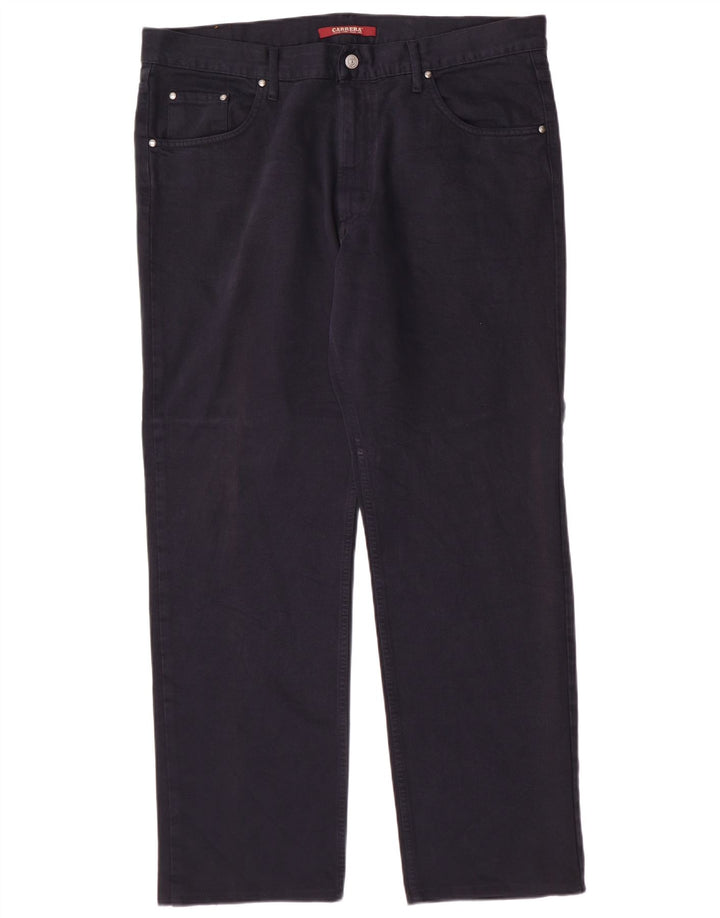 Carrera Herren Straight Jeans W40 L31 Marineblau Baumwolle