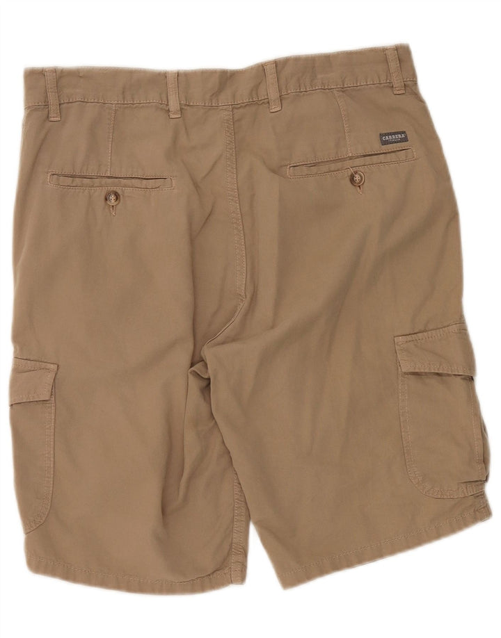 CARRERA Mens Cargo Shorts W34 Large Beige Classic