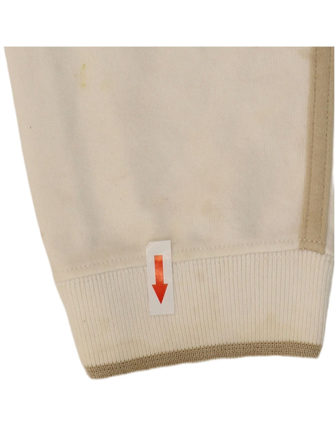 Champion Damen-Sweatshirt mit Reißverschluss am Hals, UK 14, mittelweiße Baumwolle