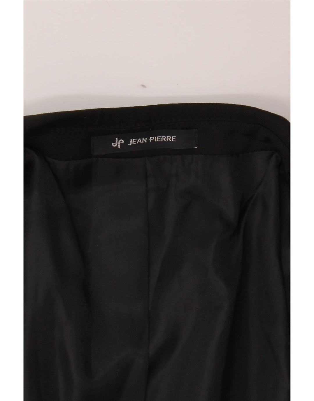 JEAN PIERRE Herren 2-Knopf-Blazerjacke UK 36 Small Schwarz