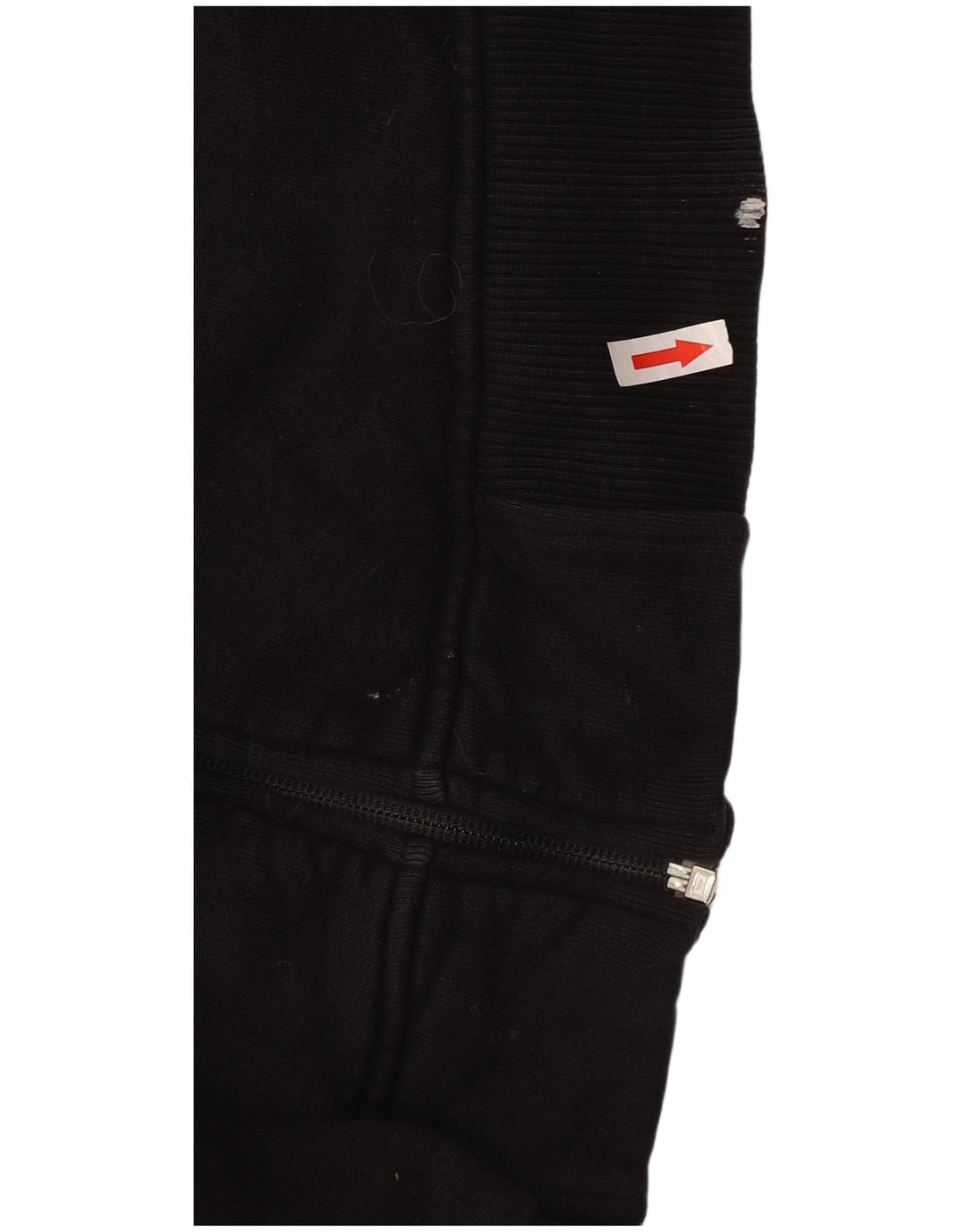 The North Face Herren-Kapuzenpullover mit Reißverschluss, Größe S, schwarze Baumwolle