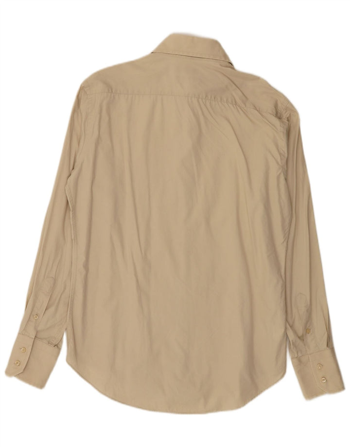 Zara Herrenhemd XL Beige Baumwolle
