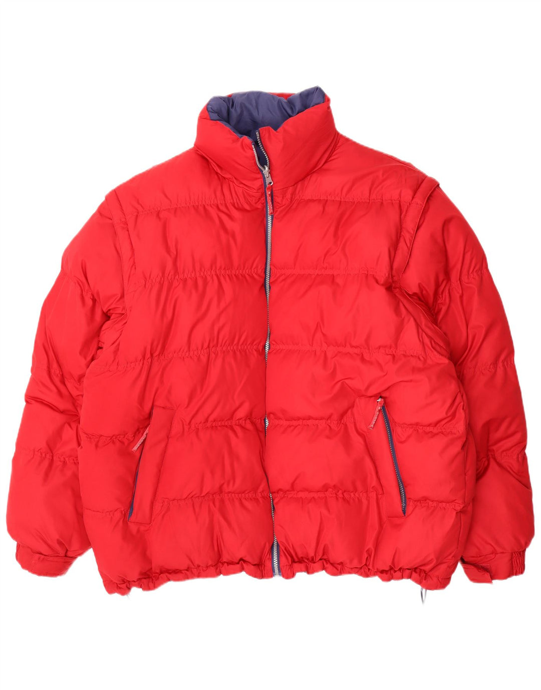 Explorer Herren Reversible Wattierte Jacke UK 44 2XL Rot Polyester