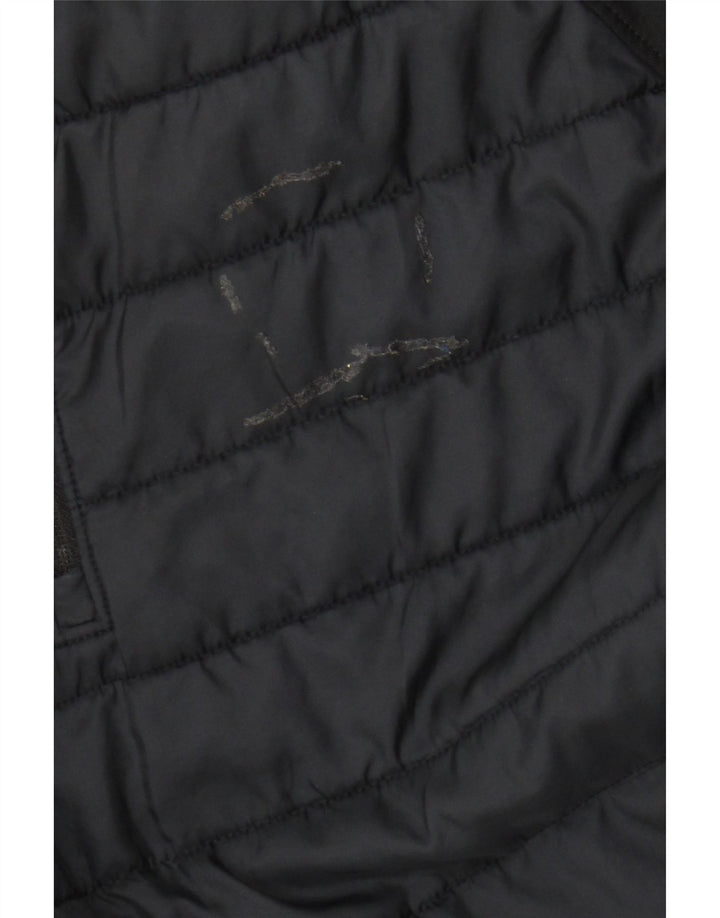 Nike Herren Therma-Fit Pullover-Trainingsanzug-Oberteil, mittelgroß, Schwarz, Farbblock