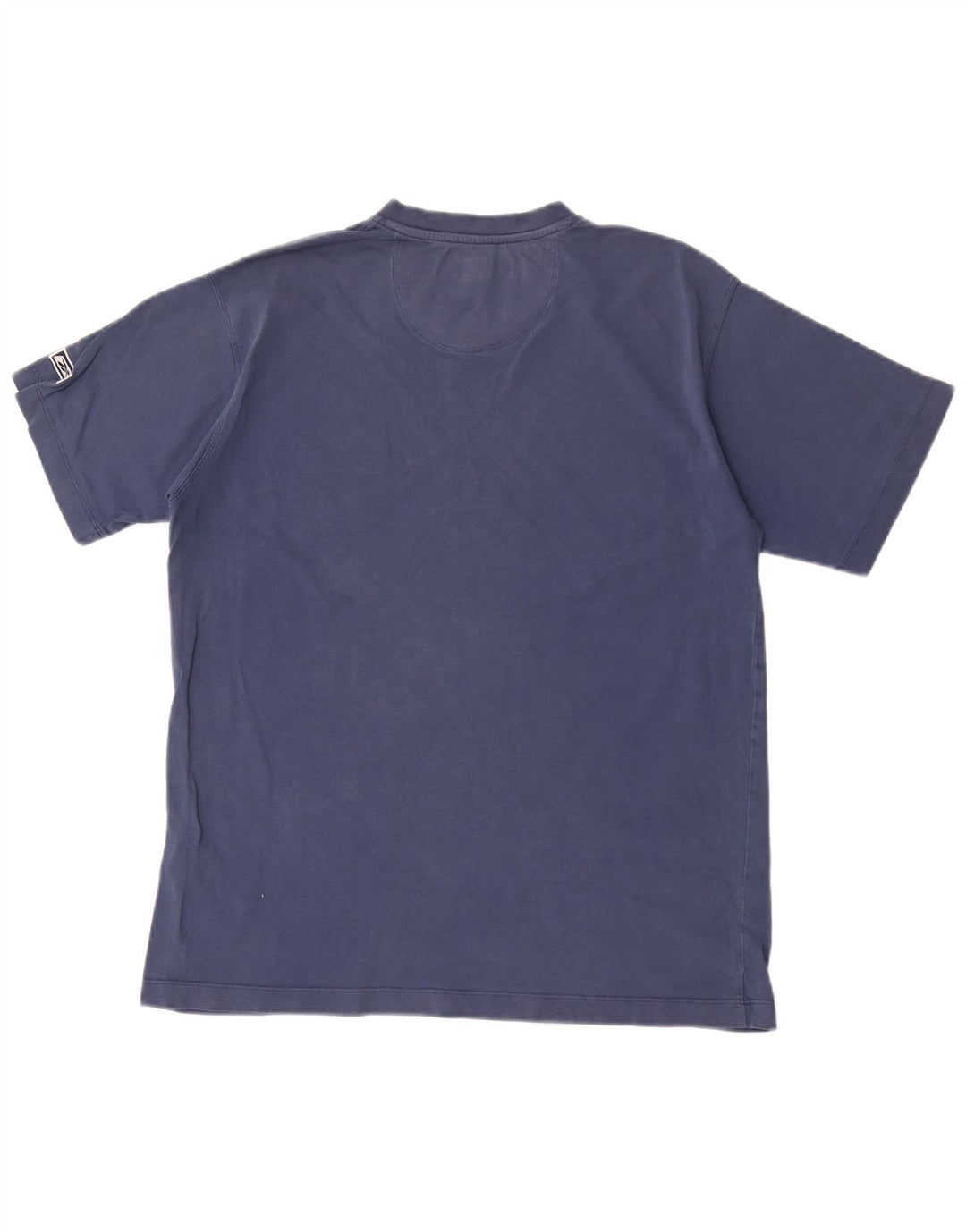 Reebok Herren T-Shirt Top Small Marineblau Baumwolle