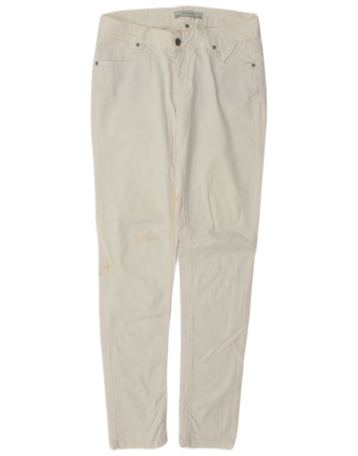 Zara Damen Skinny Jeans EU 40 Medium W30 L31 Weiß