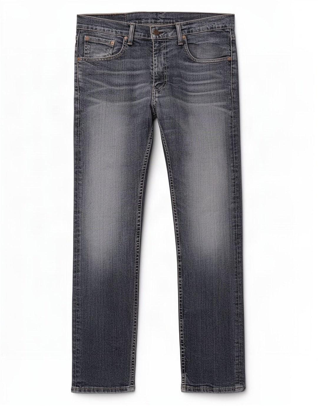 Levi's Herren 505 Straight Jeans W32 L30 Blaue Baumwolle