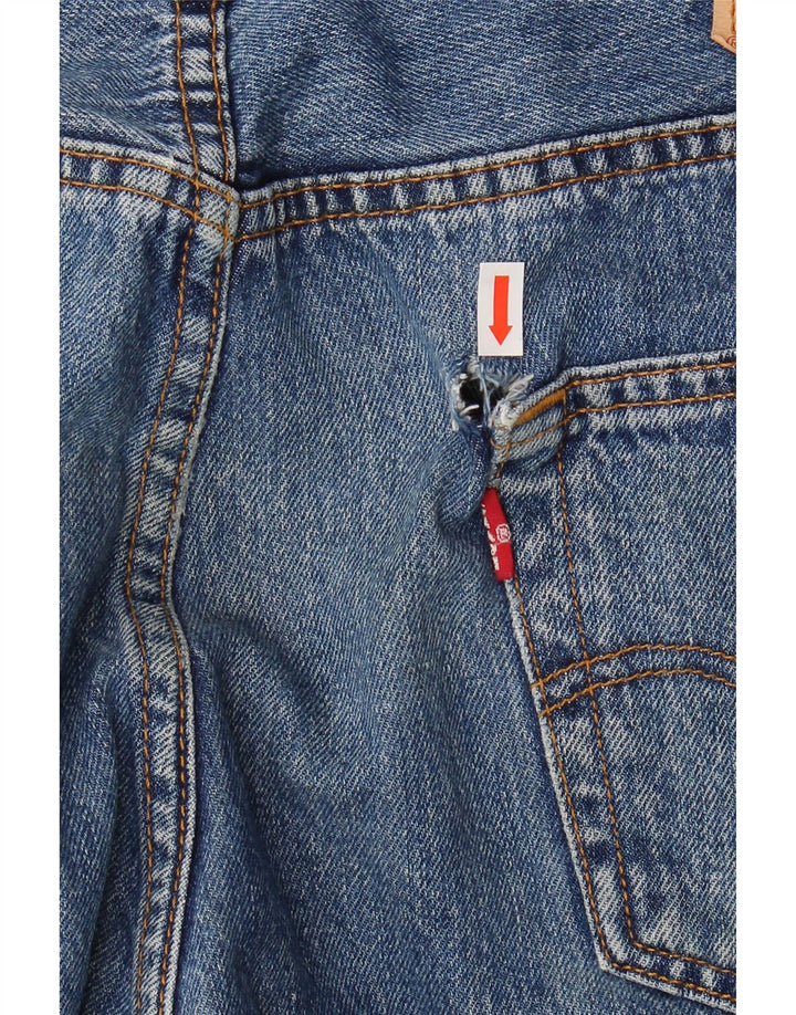 Levi's Herren 501 Straight Jeans W36 L28 Blaue Baumwolle