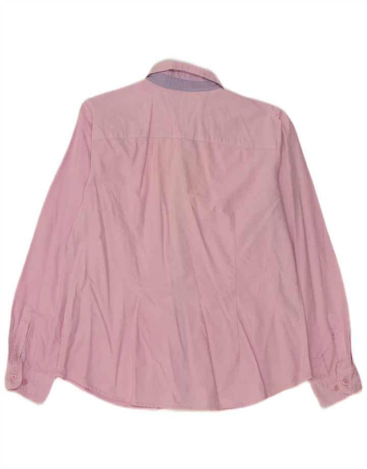 Orvis Damenhemd UK 14 Mittelrosa Baumwolle