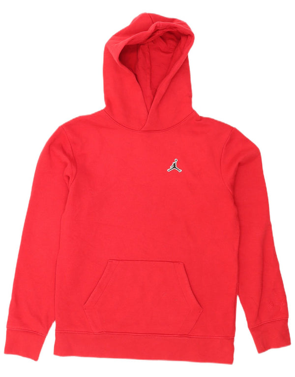 Jordan Jungen Kapuzenpullover, 13–14 Jahre, XL, rote Baumwolle
