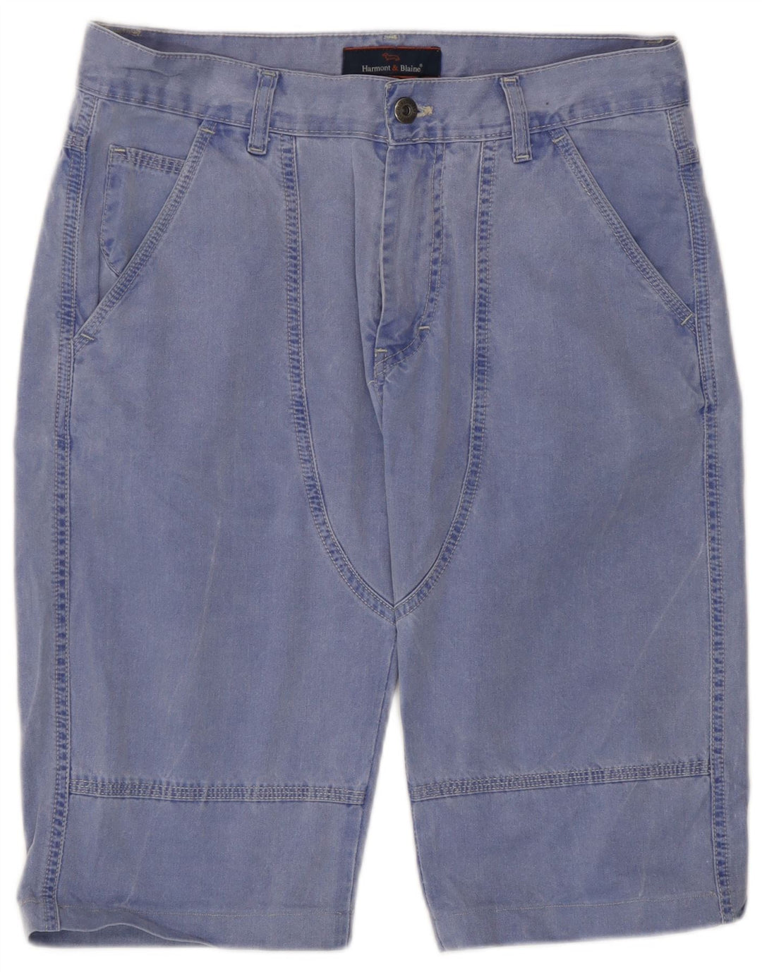 Harmont & Blaine Herren Chinoshorts IT 48 Medium W30 Blau