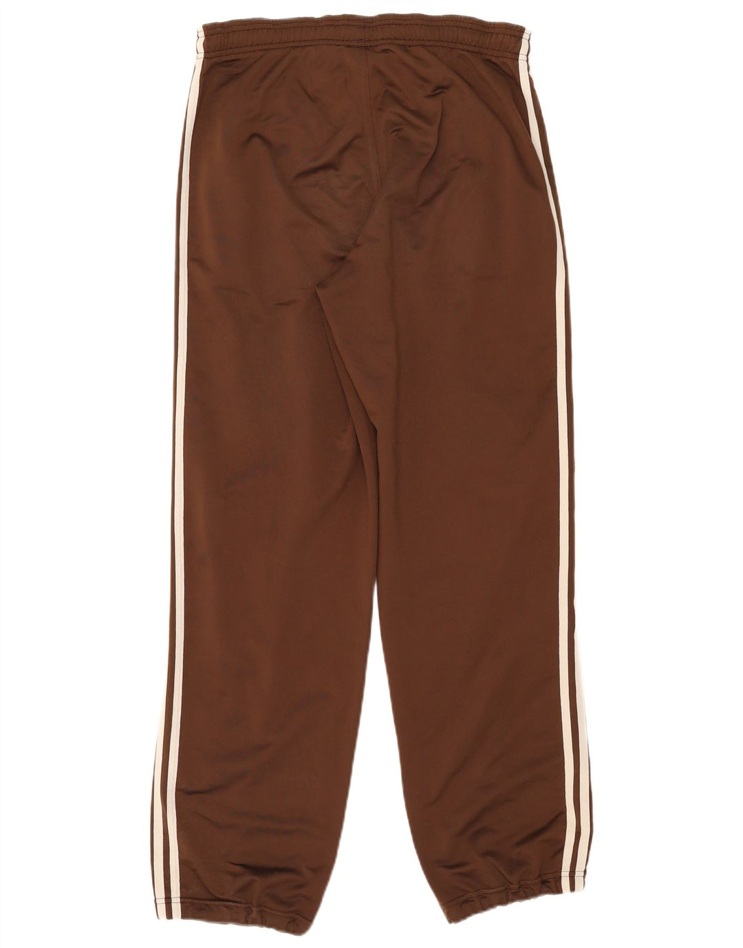 Adidas Herren Trainingshose Jogger UK 38/40 Mittelbraunes Polyester