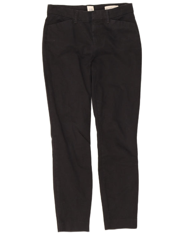 Gap Damen Signature Skinny Ankle Casual Hose US 4 Small W28 L26 Schwarz