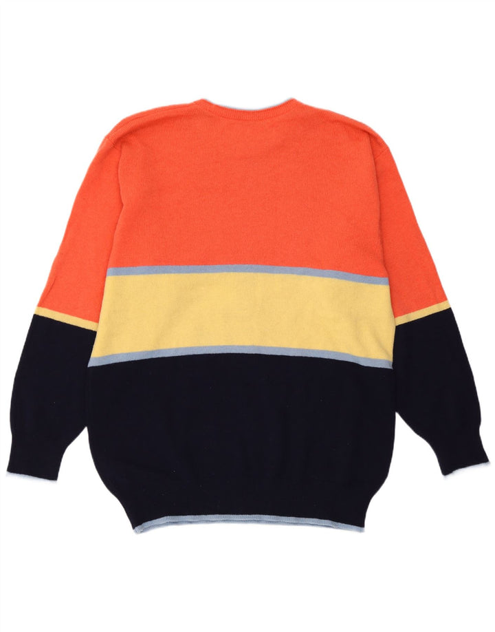 Marks & Spencer Herren Golf-Pullover mit Rundhalsausschnitt, mittelgroß, mehrfarbig