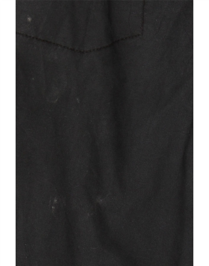 DKNY Damen Cargoshorts US 8 Medium W30 Schwarz