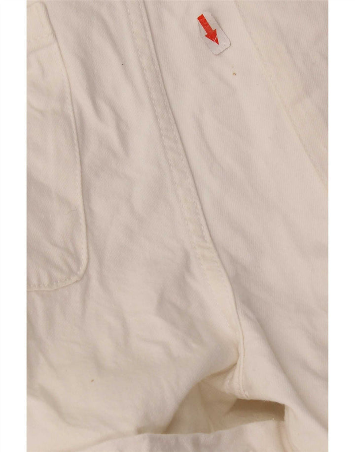 Zara Denim-Playsuit für Mädchen, 13–14 Jahre, weiße Baumwolle