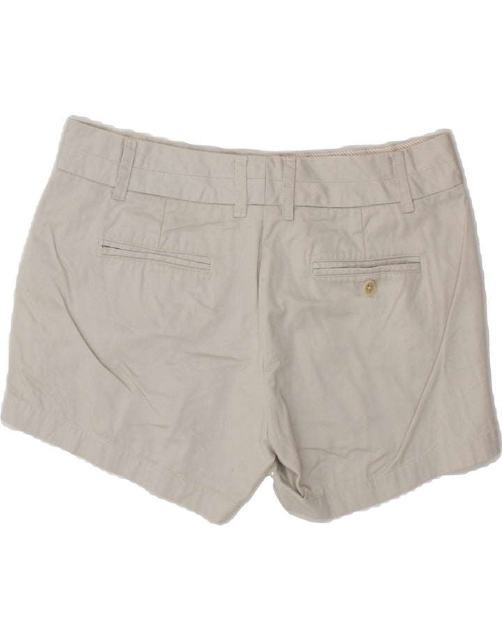 J. CREW Womens Chino Shorts US 10 Large W32  Grey Cotton Vintage J. Crew and Second-Hand J. Crew from Messina Hembry 