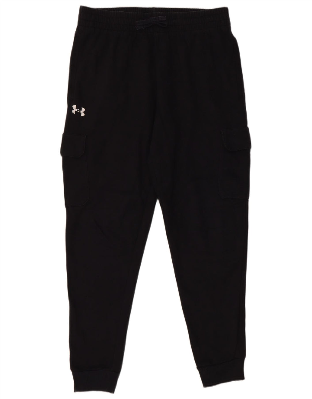 Under Armour Herren Cargo-Trainingshose, Jogginghose, Größe L, Schwarz, Baumwolle