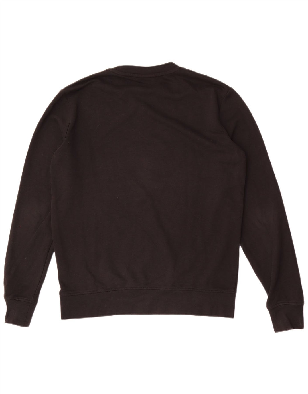Ellesse Herren-Sweatshirt mit Grafik, Größe S, schwarze Baumwolle