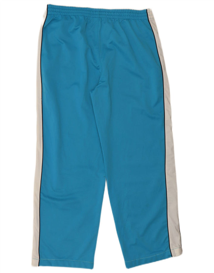 Kappa Herren-Trainingshose, groß, blaues Farbblock-Polyester