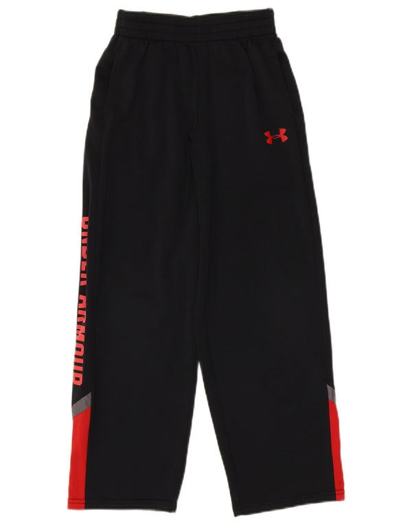 Under Armour Jungen-Trainingshose, 7–8 Jahre, Größe S, Schwarz, Farbblock