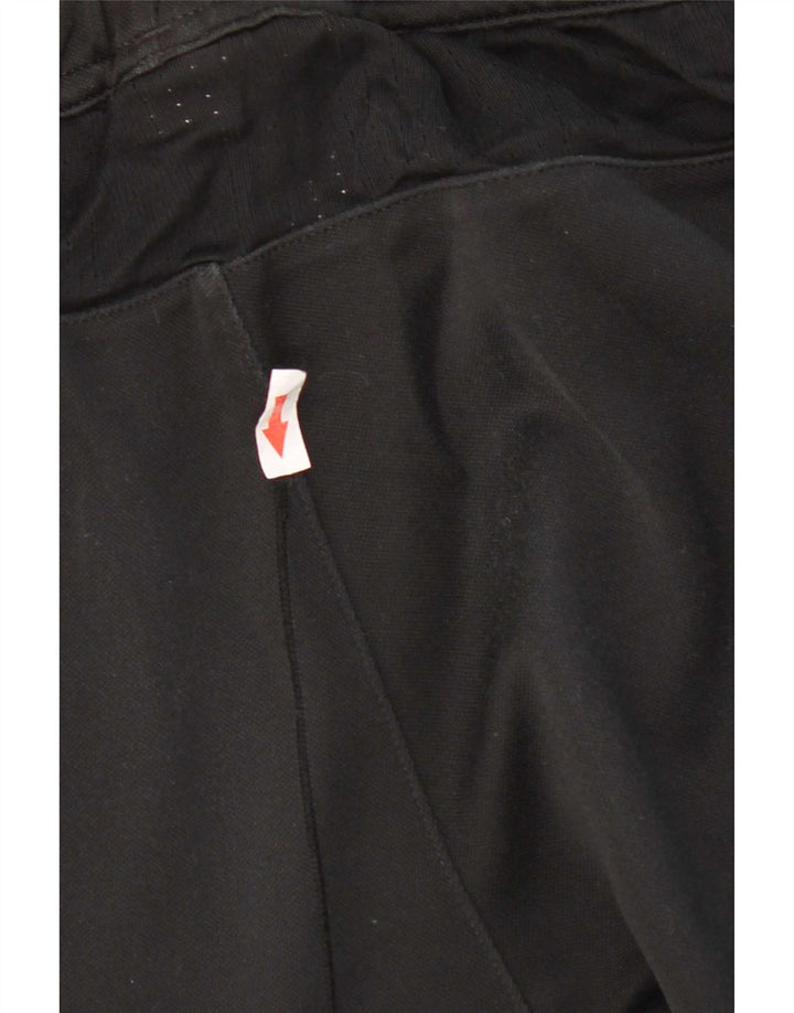 Adidas Damen Climalite Trainingshose UK 10 Small Schwarz Polyester