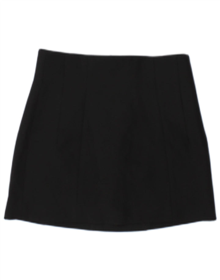 Zara Damen Minirock Small W26 Schwarz