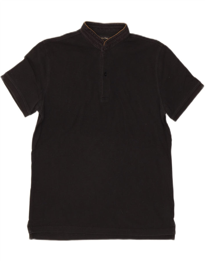 MASSIMO DUTTI Mens Polo Shirt Medium Black Vintage Massimo Dutti and Second-Hand Massimo Dutti from Messina Hembry 