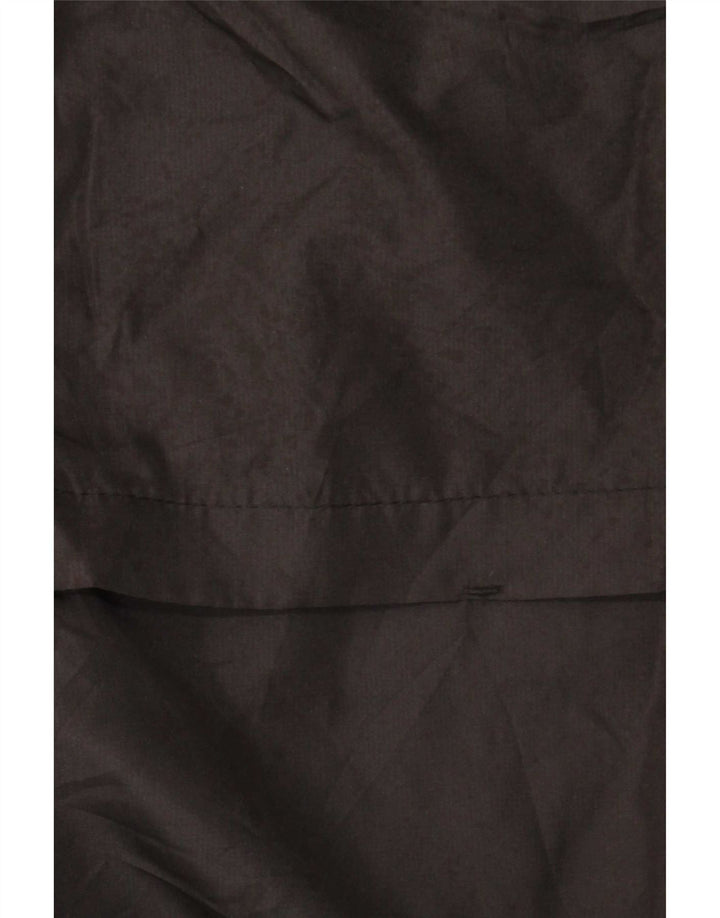 Billabong Mens Graphic Hooded Rain Jacket UK 44 2XL Schwarz Polyester