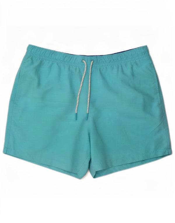 Marks & Spencer Herren-Badeshorts, groß, blau, Polyester