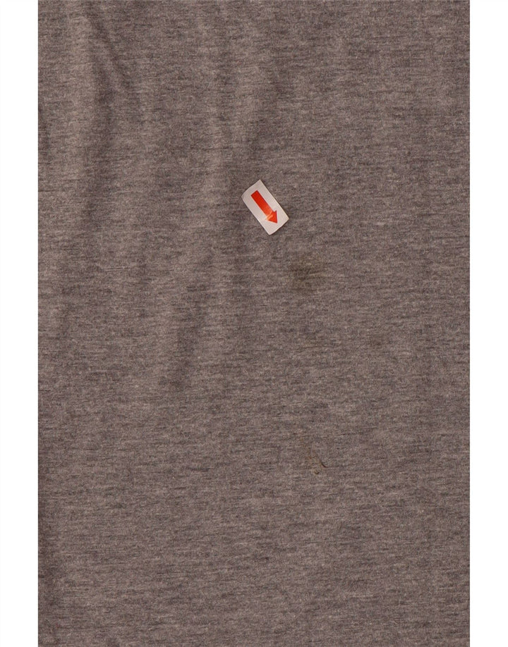 Puma Herren-T-Shirt mit Grafik, groß, grau gesprenkelte Baumwolle