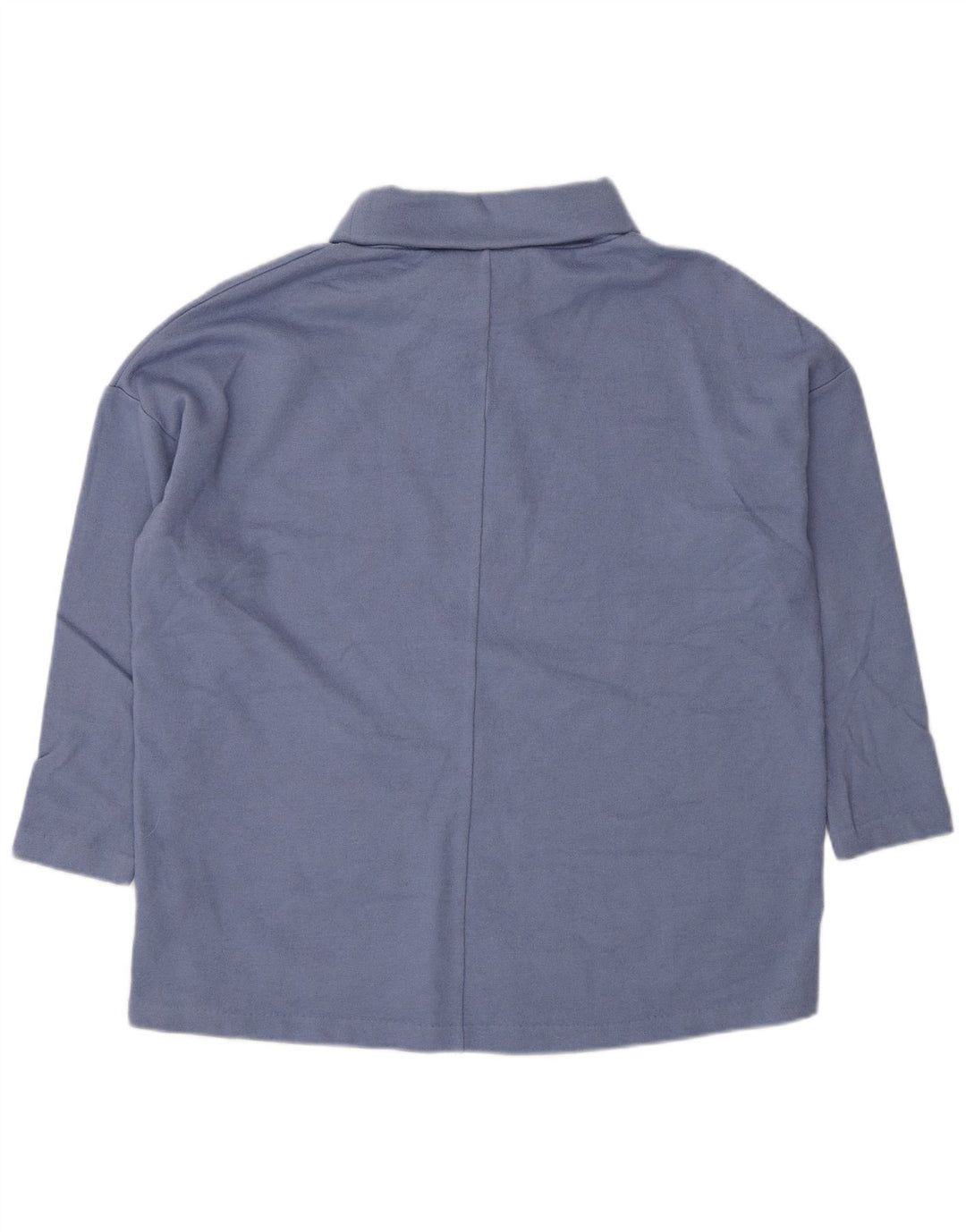 Cos Damen-Pullover mit Rollkragen, übergroß, Gr. 10, Größe S, blaue Wolle