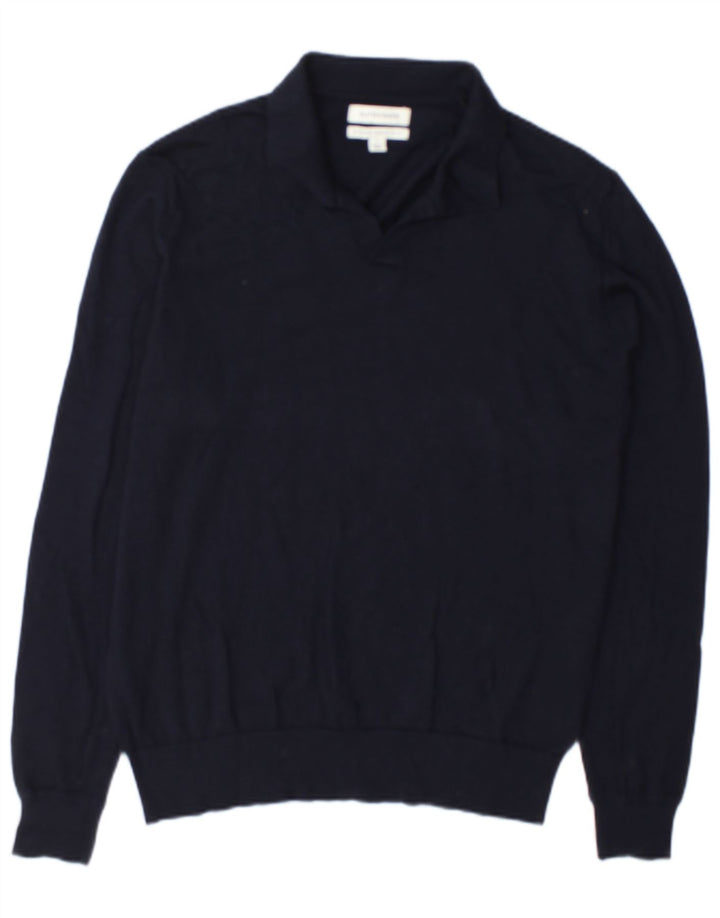 Marks & Spencer Herren Autograph Rollkragenpullover, Pullover, Größe L, Marineblau