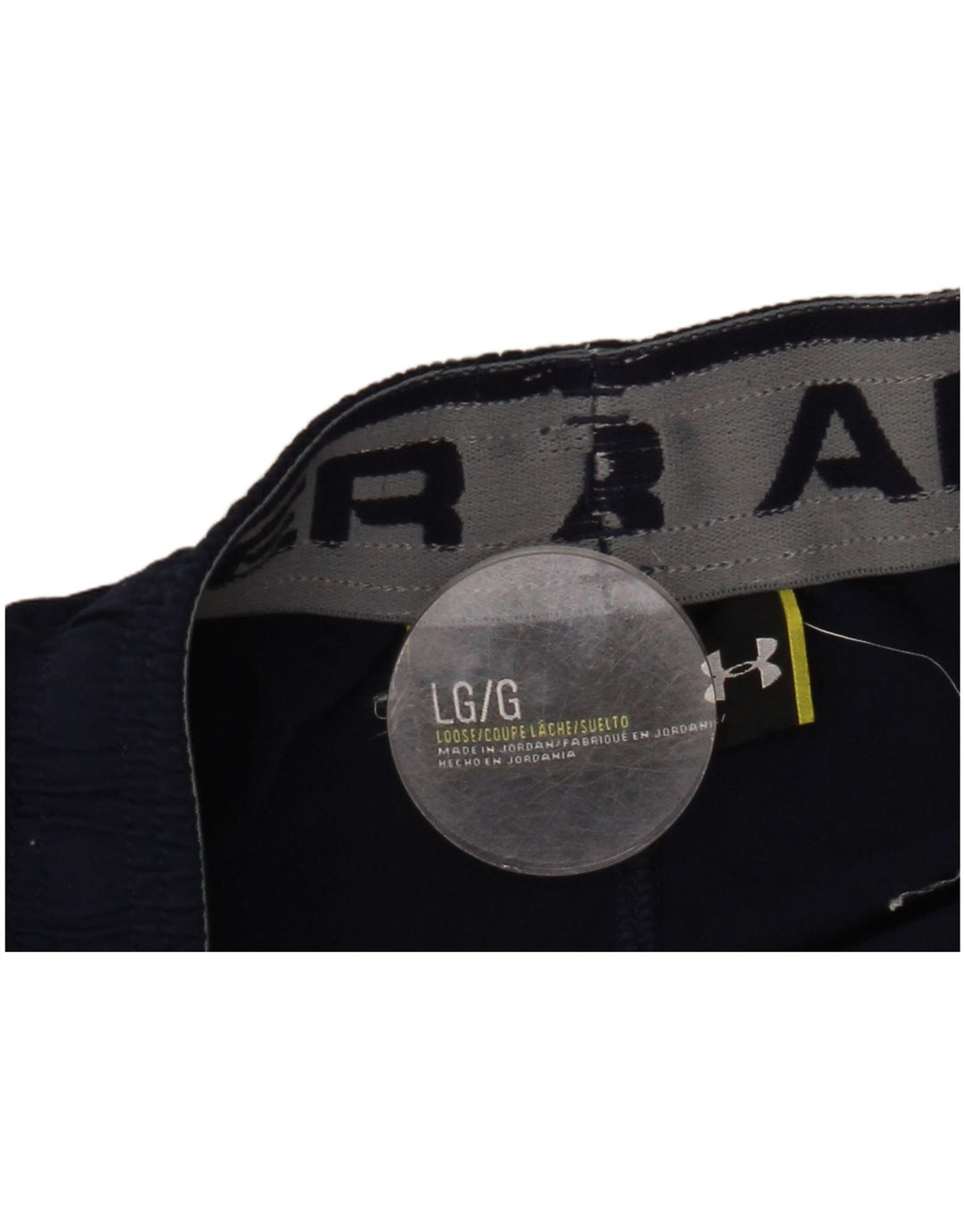 UNDER ARMOUR Herren-Sportshorts, Größe L, Marineblau