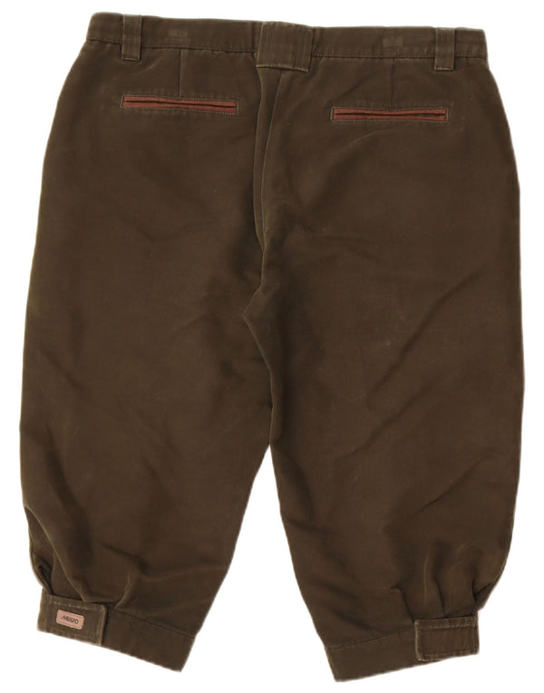 Musto Damen Bermudashorts UK 16 Large W34 Khaki Baumwolle