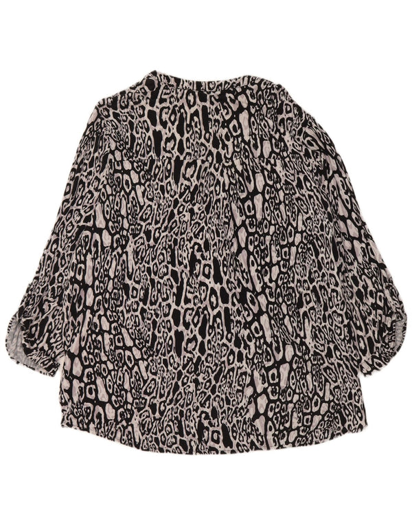 Marks & Spencer Damen Blusenoberteil UK 20 2XL Mehrfarbiger Tierdruck