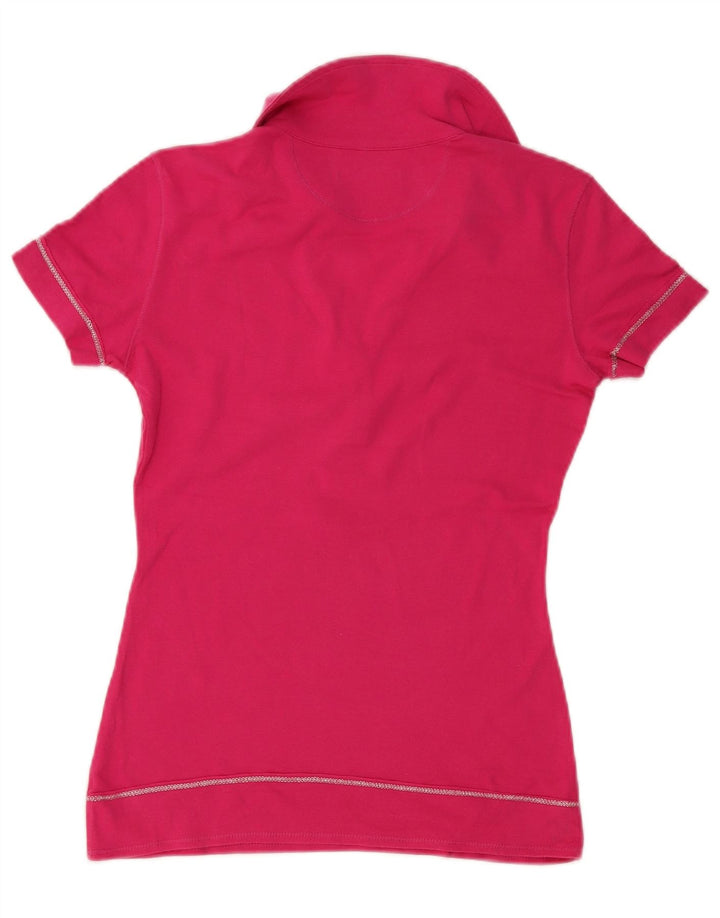 Gas Damen Poloshirt UK 12 Mittelrosa