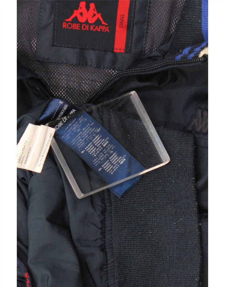 KAPPA Damen Übergroße Bomberjacke UK 10 Small Marineblau Polyester