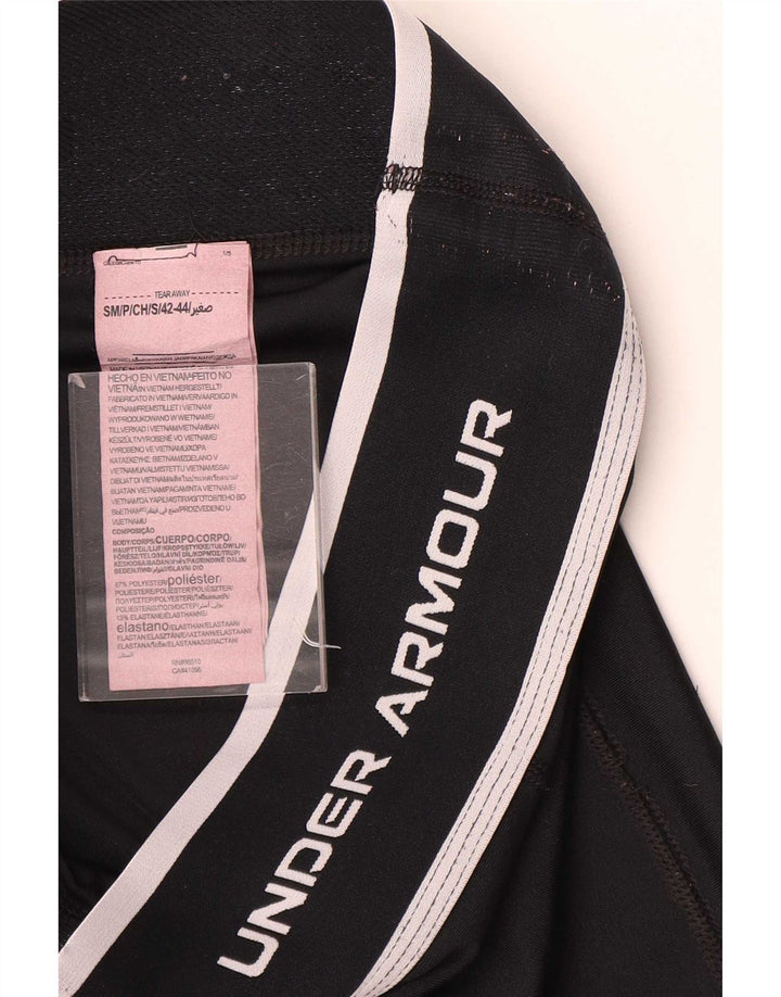 Under Armour Damen Graphic Leggings UK 10 Small Schwarz