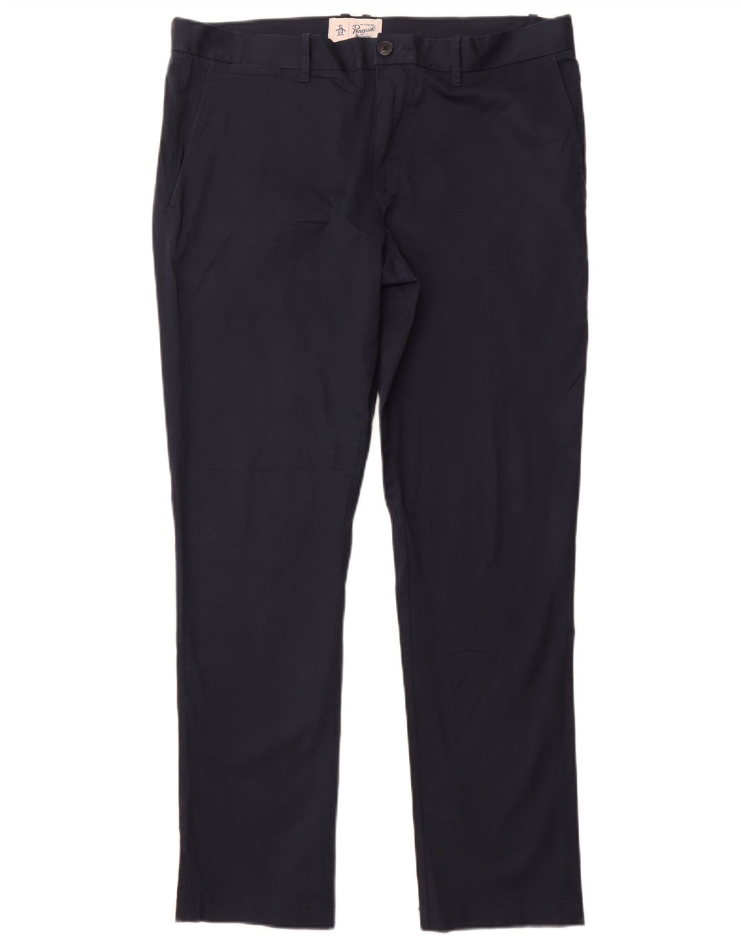 PENGUIN Slim Chino-Hose für Herren, W36, L32, Marineblau