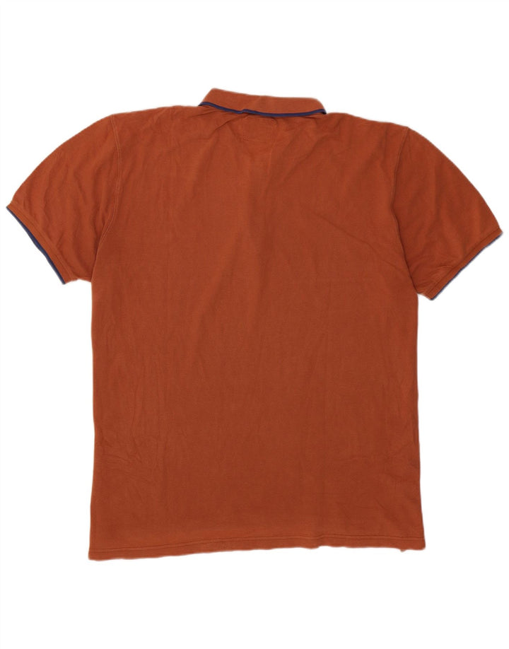Marlboro Classics Herren Poloshirt 3XL Braun gestreift