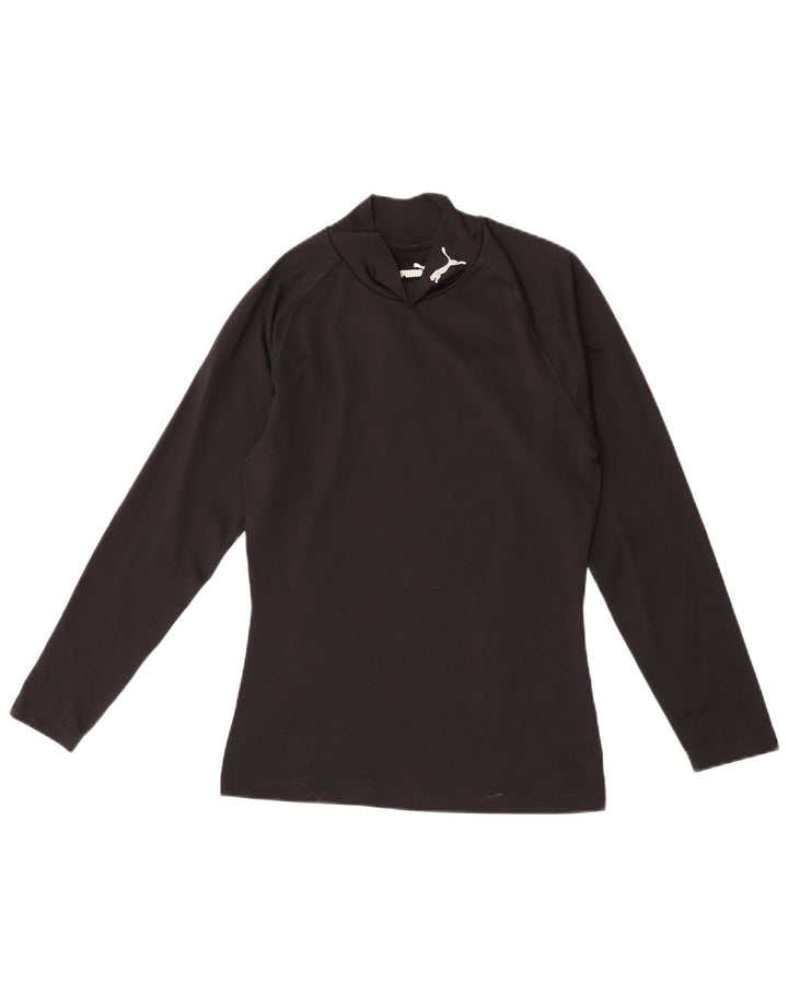 Puma Herren Top Langarm Medium Schwarz